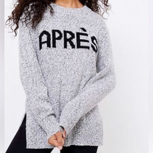 APRES grey sweater
